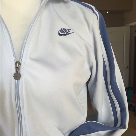 Nike Zip up Track Suit Sweatshirt-Lavender - Picture 6 of 8